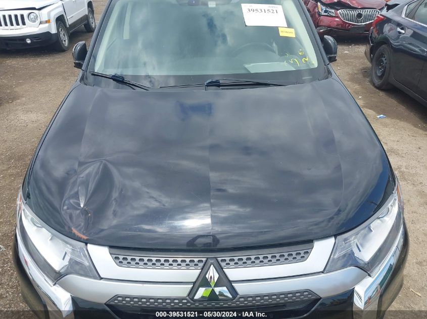 2019 Mitsubishi Outlander Se VIN: JA4AD3A39KZ038919 Lot: 39531521