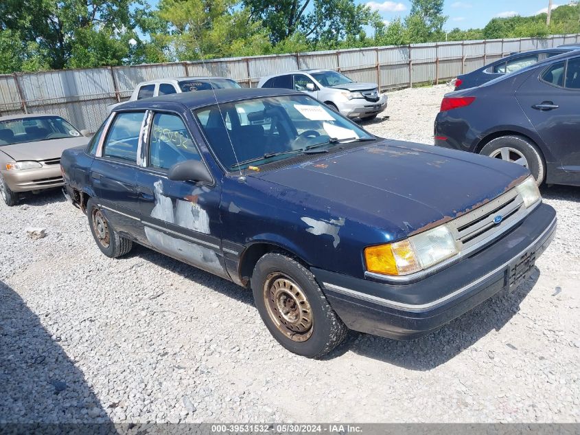 1989 Ford Tempo Gl VIN: 1FAPP36X2KK250899 Lot: 39531532