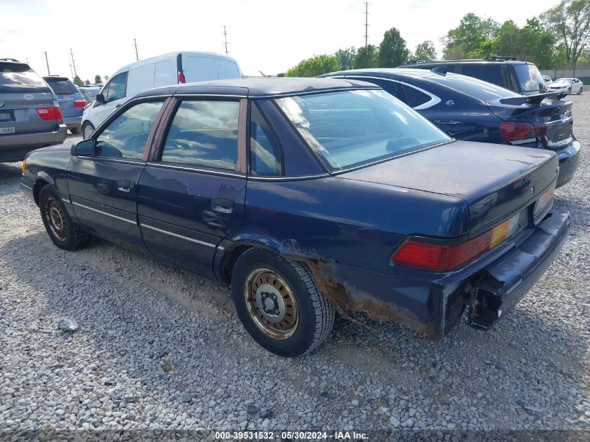 1989 Ford Tempo Gl VIN: 1FAPP36X2KK250899 Lot: 39531532