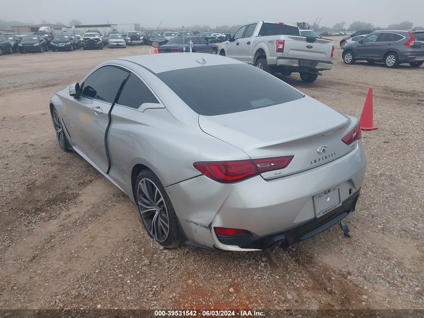 2017 Infiniti Q60 2.0T VIN: JN1CV7EL2HM320082 Lot: 39531542