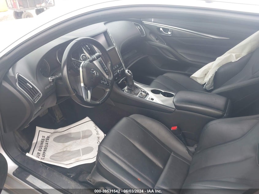 2017 Infiniti Q60 2.0T VIN: JN1CV7EL2HM320082 Lot: 39531542