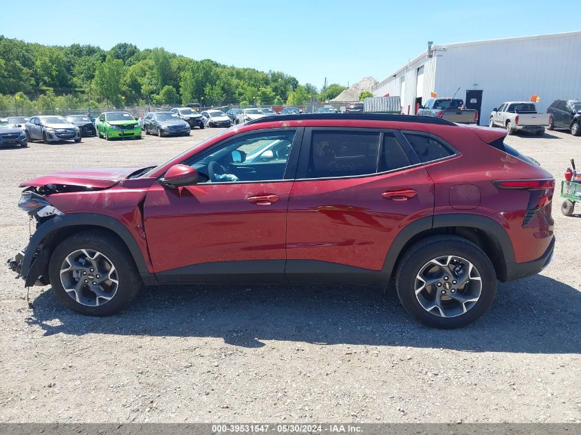 2024 Chevrolet Trax Fwd Lt VIN: KL77LHE28RC122774 Lot: 39531547