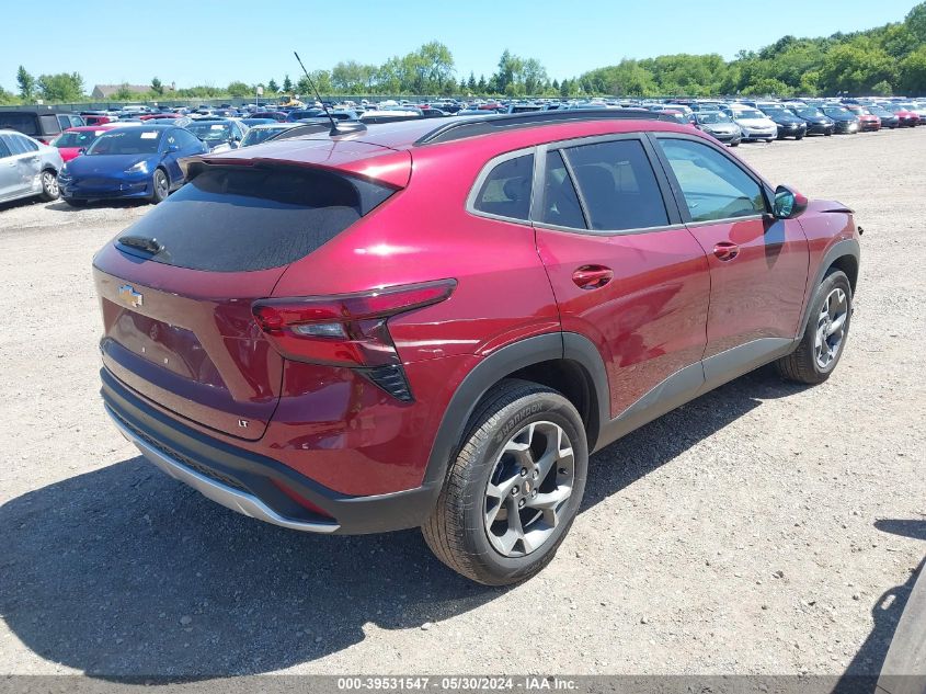 2024 Chevrolet Trax Fwd Lt VIN: KL77LHE28RC122774 Lot: 39531547
