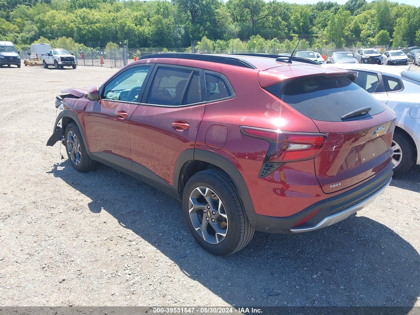 VIN KL77LHE28RC122774 2024 CHEVROLET TRAX FWD LT