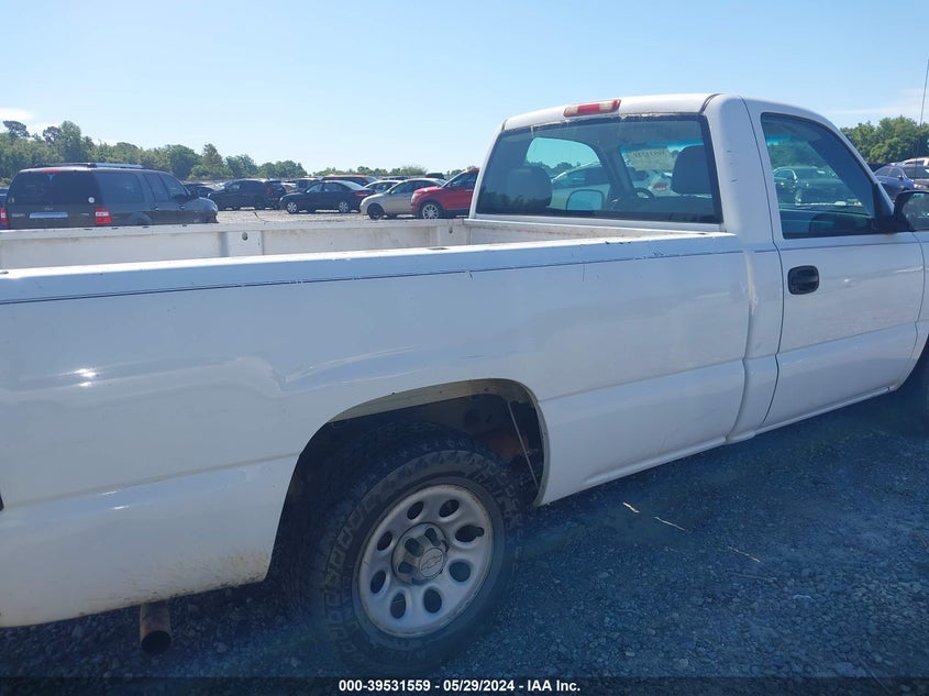 2006 Chevrolet Silverado 1500 Work Truck VIN: 3GCEC14X96G154902 Lot: 39531559