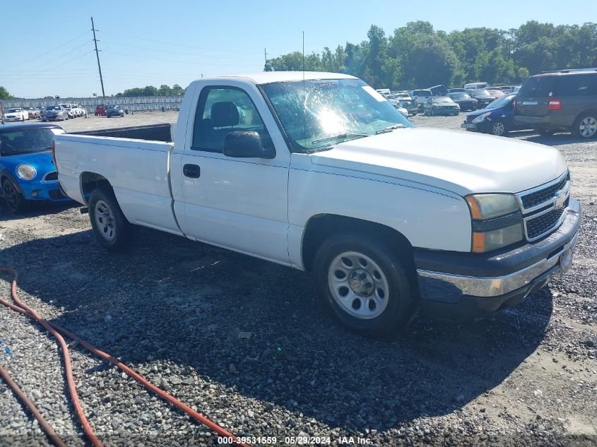 2006 Chevrolet Silverado 1500 Work Truck VIN: 3GCEC14X96G154902 Lot: 39531559