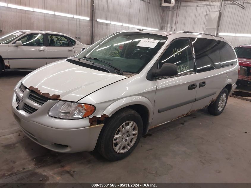 2007 Dodge Grand Caravan Se VIN: 1D4GP24R37B134484 Lot: 39531565