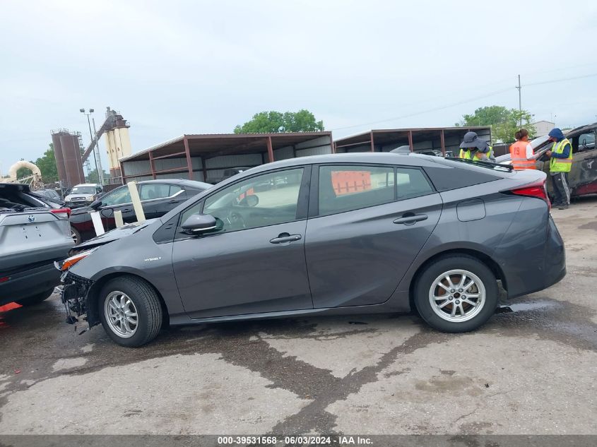 2019 Toyota Prius Le VIN: JTDL9RFUXK3009811 Lot: 39531568