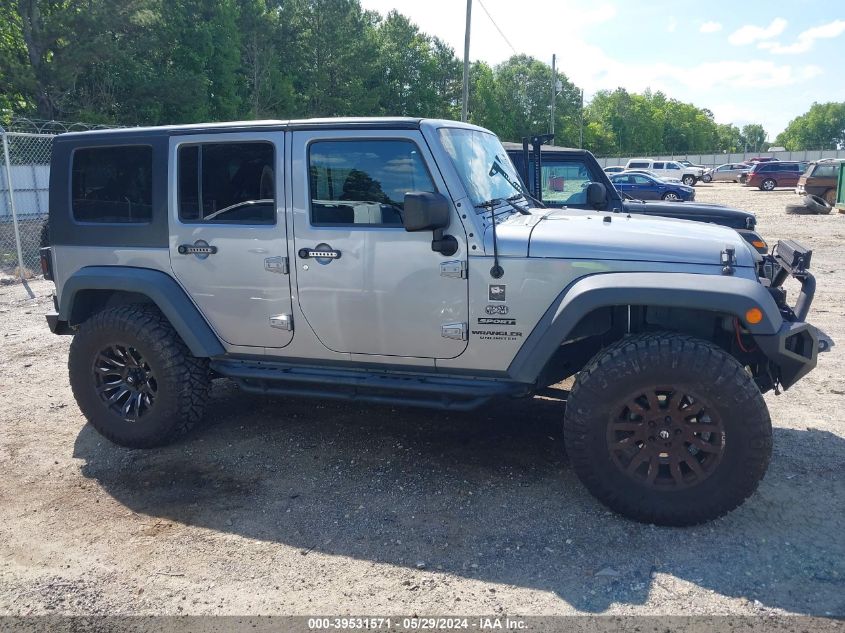 2015 Jeep Wrangler Unlimited Sport VIN: 1C4BJWDG7FL765150 Lot: 39531571