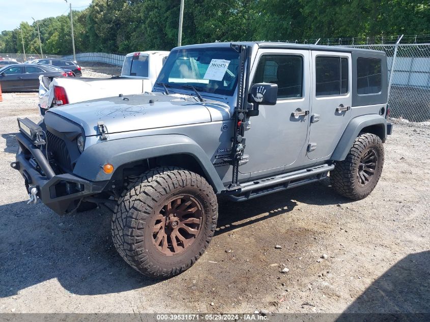 2015 Jeep Wrangler Unlimited Sport VIN: 1C4BJWDG7FL765150 Lot: 39531571