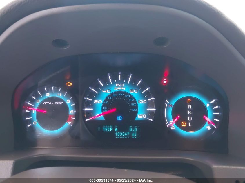 2011 Ford Fusion Sel VIN: 3FAHP0JAXBR272148 Lot: 39531574