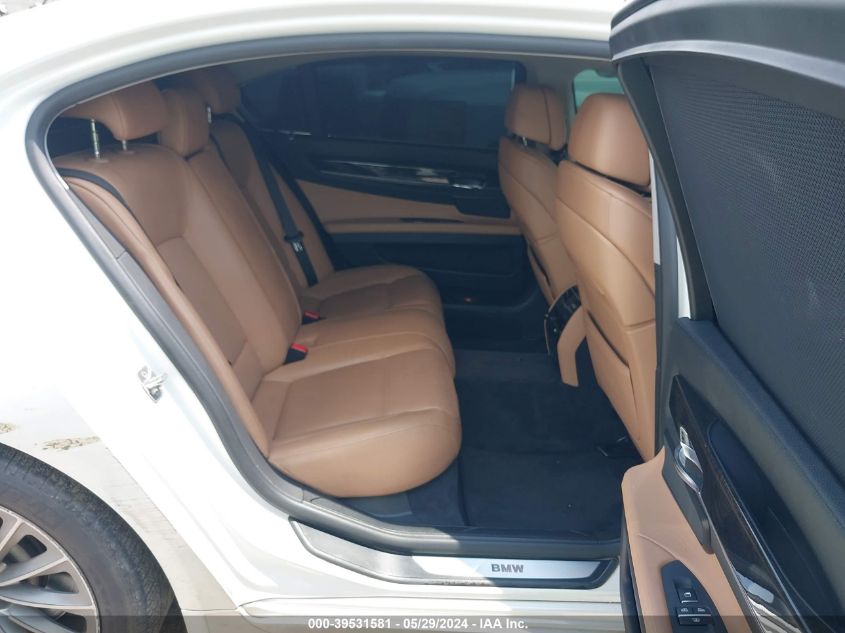 2012 BMW 740Li VIN: WBAKB4C57CC575522 Lot: 39531581