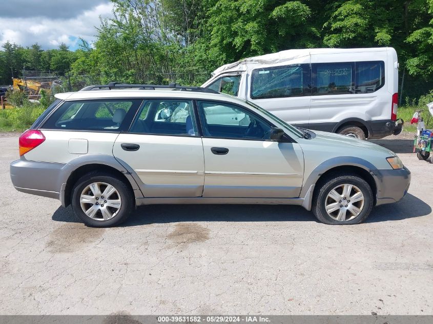 2005 Subaru Outback 2.5I VIN: 4S4BP61C857358750 Lot: 39531582