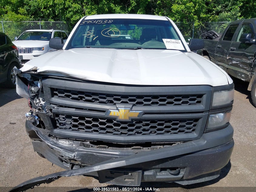 2014 Chevrolet Silverado 1500 Work Truck 1Wt VIN: 1GCVKPEC0EZ196133 Lot: 39531583