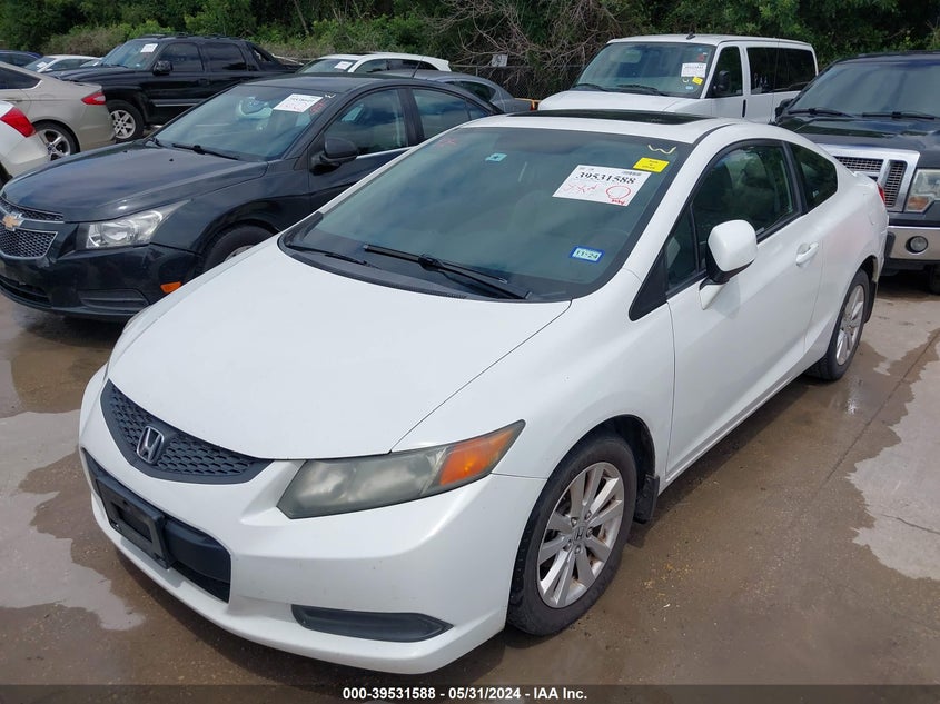 2012 Honda Civic Ex-L VIN: 2HGFG3B10CH535795 Lot: 39531588