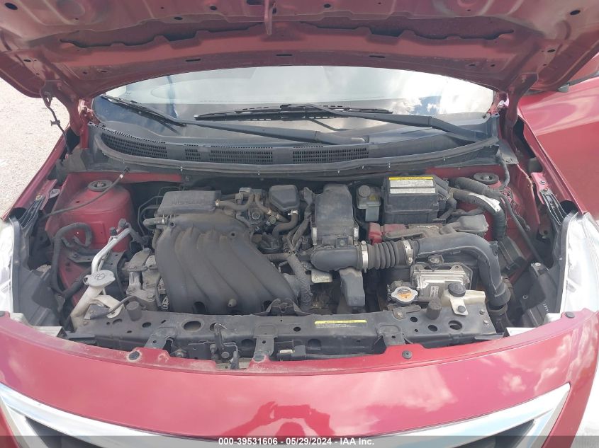 2016 Nissan Versa 1.6 S/1.6 S+/1.6 Sl/1.6 Sv VIN: 3N1CN7AP7GL814438 Lot: 39531606