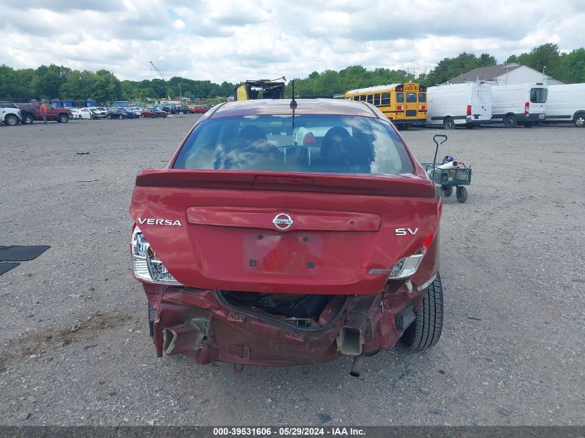 2016 Nissan Versa 1.6 S/1.6 S+/1.6 Sl/1.6 Sv VIN: 3N1CN7AP7GL814438 Lot: 39531606