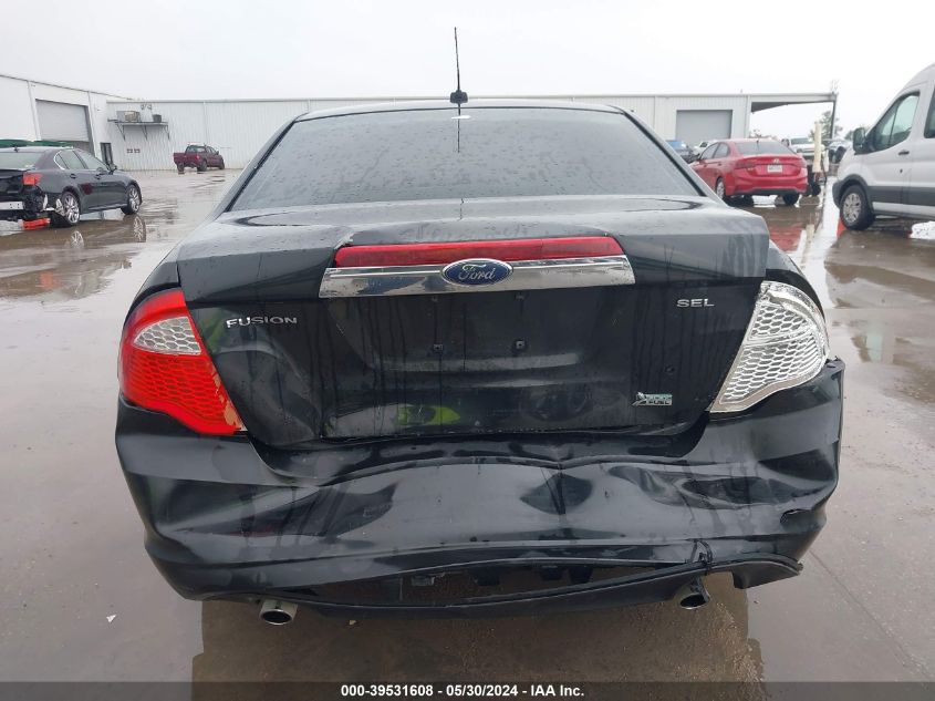 2010 Ford Fusion Sel VIN: 3FAHP0JG1AR258237 Lot: 39531608