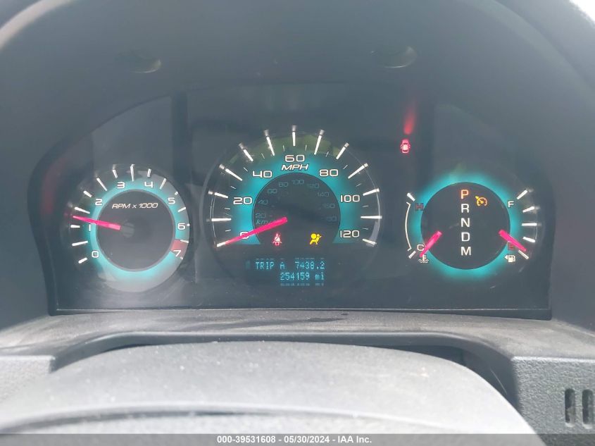 2010 Ford Fusion Sel VIN: 3FAHP0JG1AR258237 Lot: 39531608