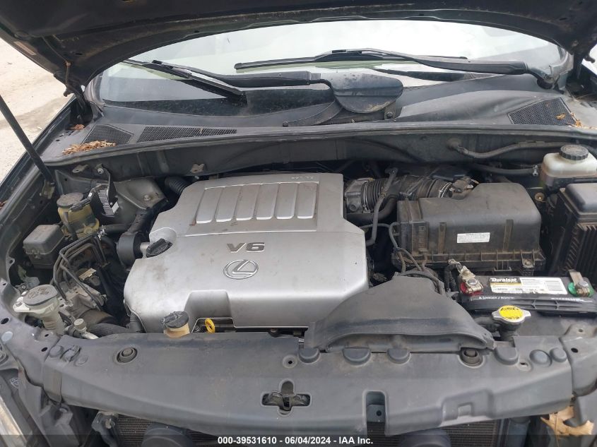 2007 Lexus Rx 350 VIN: JTJGK31U870002730 Lot: 39531610