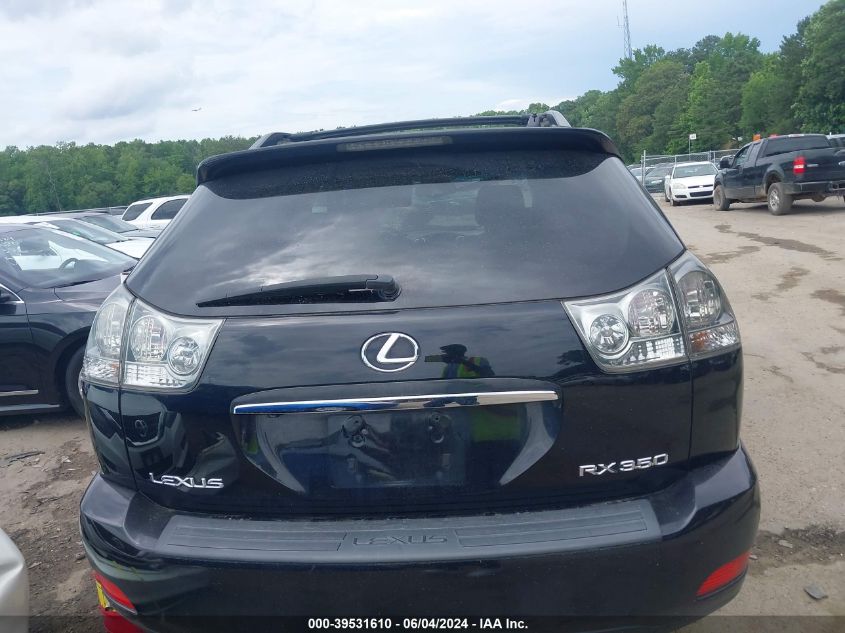2007 Lexus Rx 350 VIN: JTJGK31U870002730 Lot: 39531610
