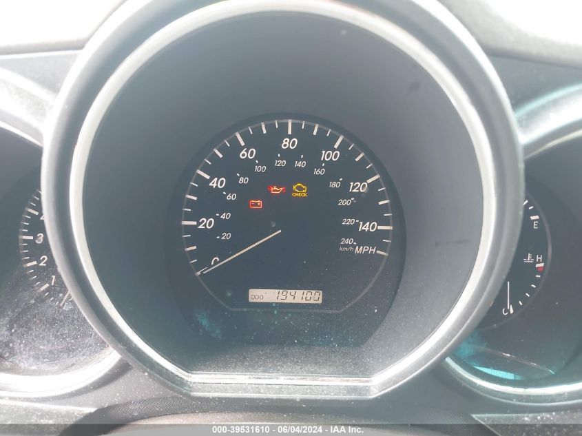 2007 Lexus Rx 350 VIN: JTJGK31U870002730 Lot: 39531610