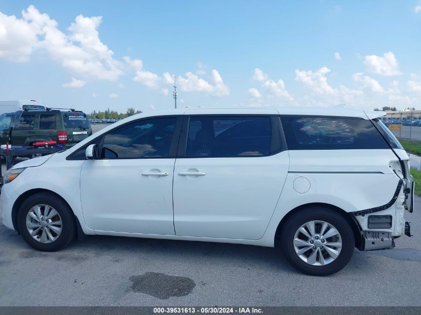 2015 Kia Sedona L VIN: KNDMA5C13F6080058 Lot: 39531613