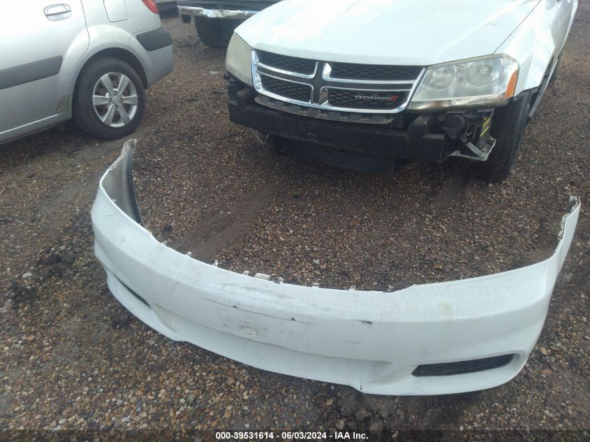 2012 Dodge Avenger Sxt VIN: 1C3CDZCB9CN167956 Lot: 39531614