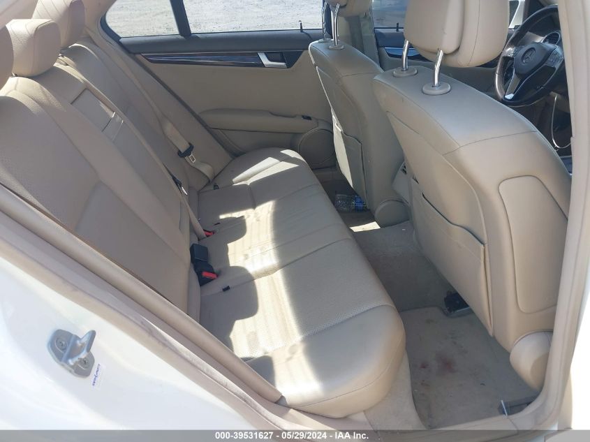 2012 Mercedes-Benz C 250 Luxury/Sport VIN: WDDGF4HB9CR201069 Lot: 39531627