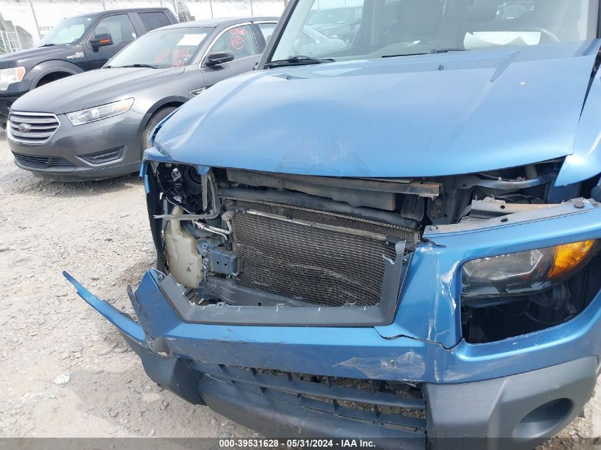 2007 Honda Element Ex VIN: 5J6YH28767L015209 Lot: 39531628