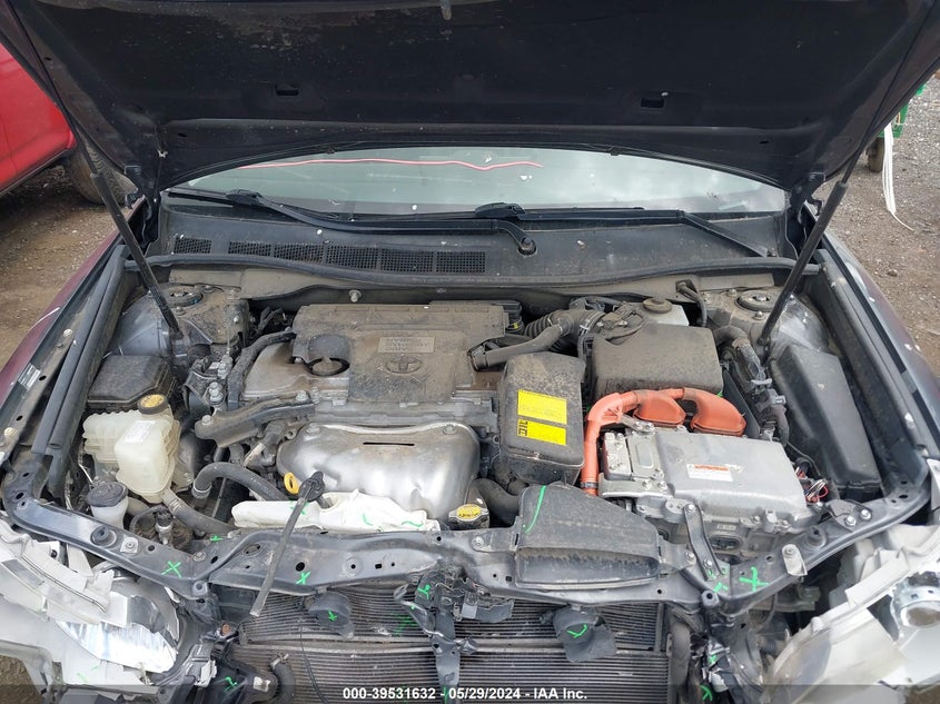 2012 Toyota Camry Hybrid Le VIN: 4T1BD1FK0CU013500 Lot: 39531632