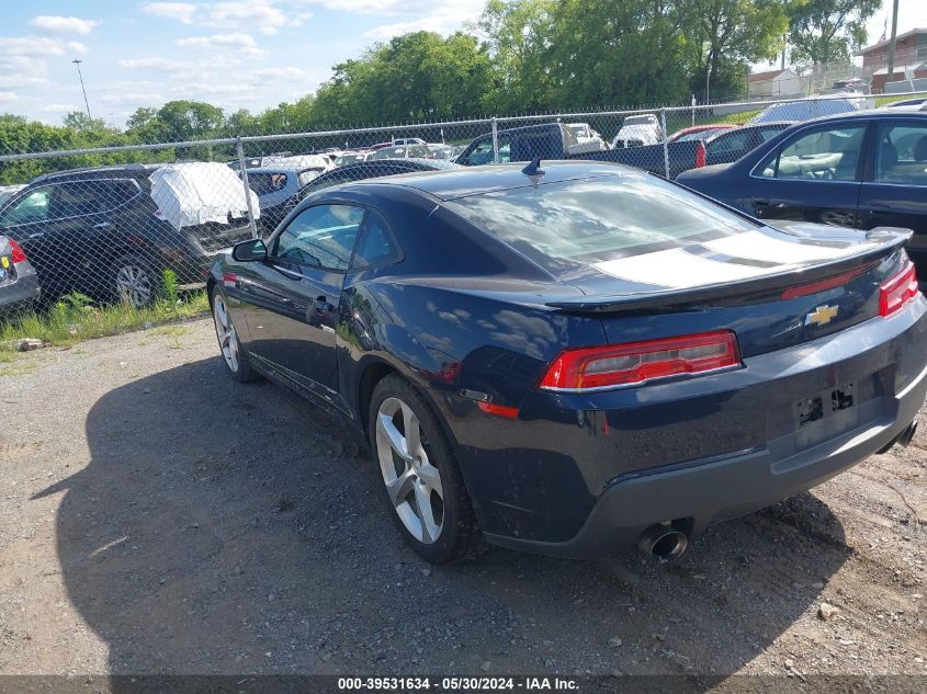 2015 Chevrolet Camaro 2Lt VIN: 2G1FF1E30F9162428 Lot: 39531634