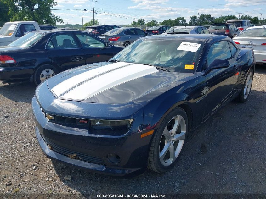 2015 Chevrolet Camaro 2Lt VIN: 2G1FF1E30F9162428 Lot: 39531634