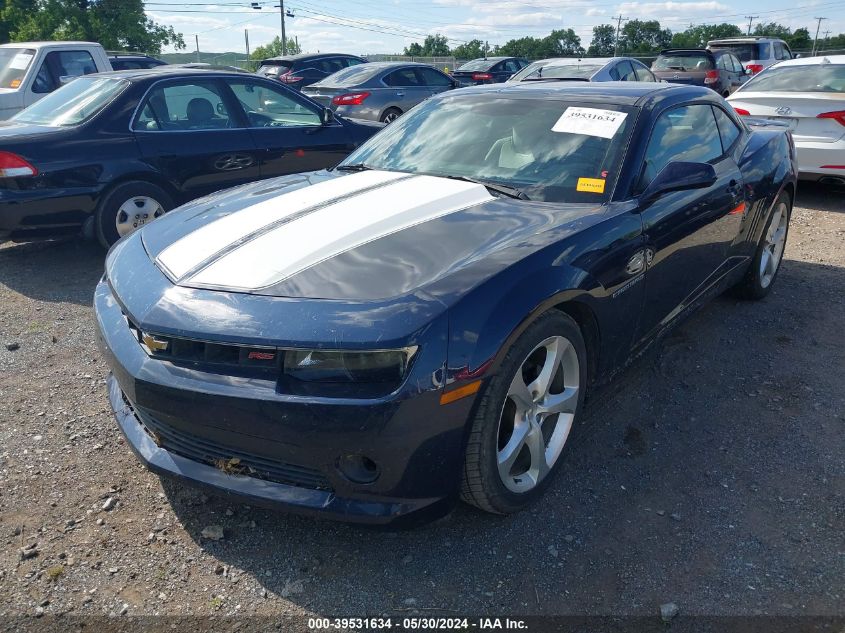 2015 Chevrolet Camaro 2Lt VIN: 2G1FF1E30F9162428 Lot: 39531634