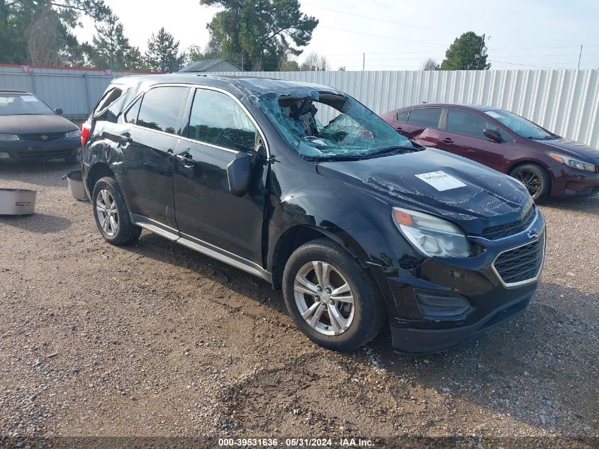 2016 CHEVROLET EQUINOX LS - 2GNALBEK1G6214991