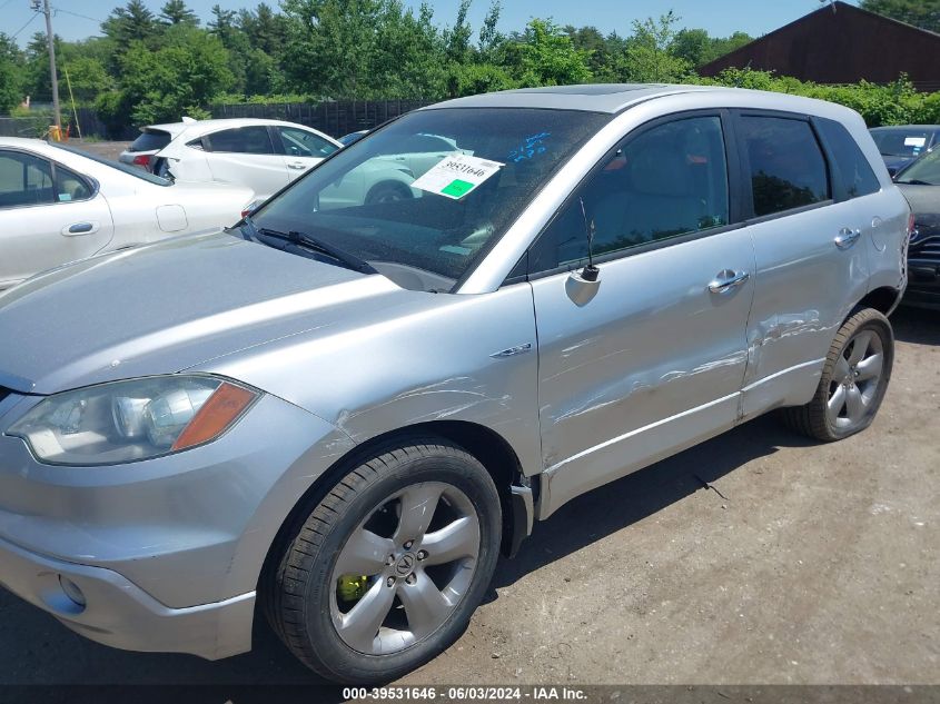 2007 Acura Rdx VIN: 5J8TB18557A014897 Lot: 39531646