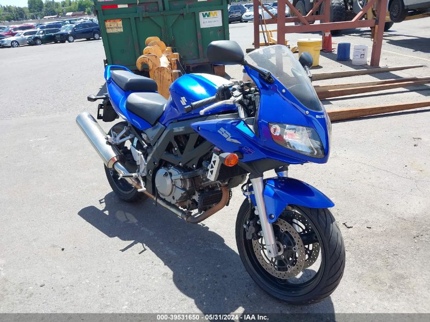 2007 Suzuki Sv650 VIN: JS1VP53A872101461 Lot: 39531650