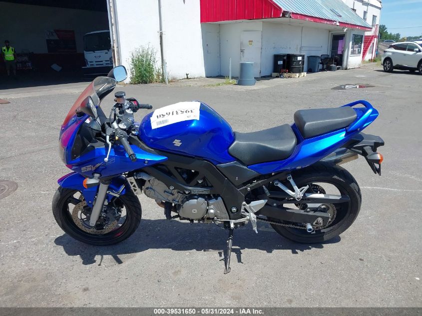 2007 Suzuki Sv650 VIN: JS1VP53A872101461 Lot: 39531650