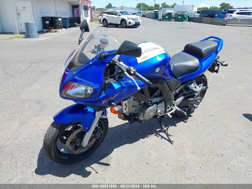 2007 Suzuki Sv650 VIN: JS1VP53A872101461 Lot: 39531650