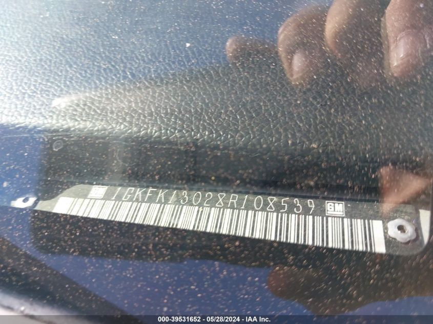 2008 GMC Yukon Sle VIN: 1GKFK13028R108539 Lot: 39531652