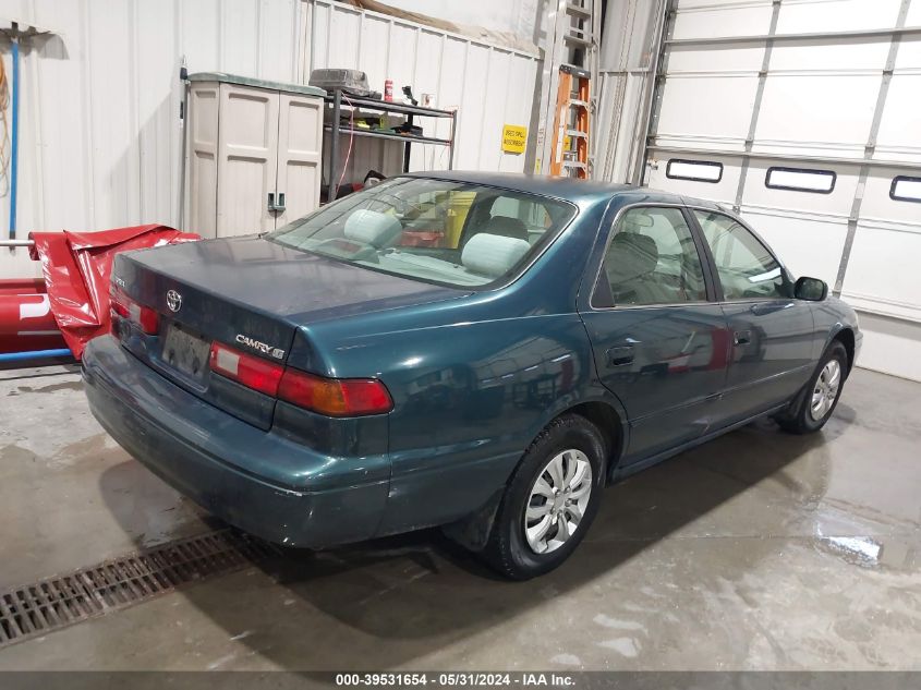 1997 Toyota Camry Le VIN: 4T1BG22K2VU818436 Lot: 39531654