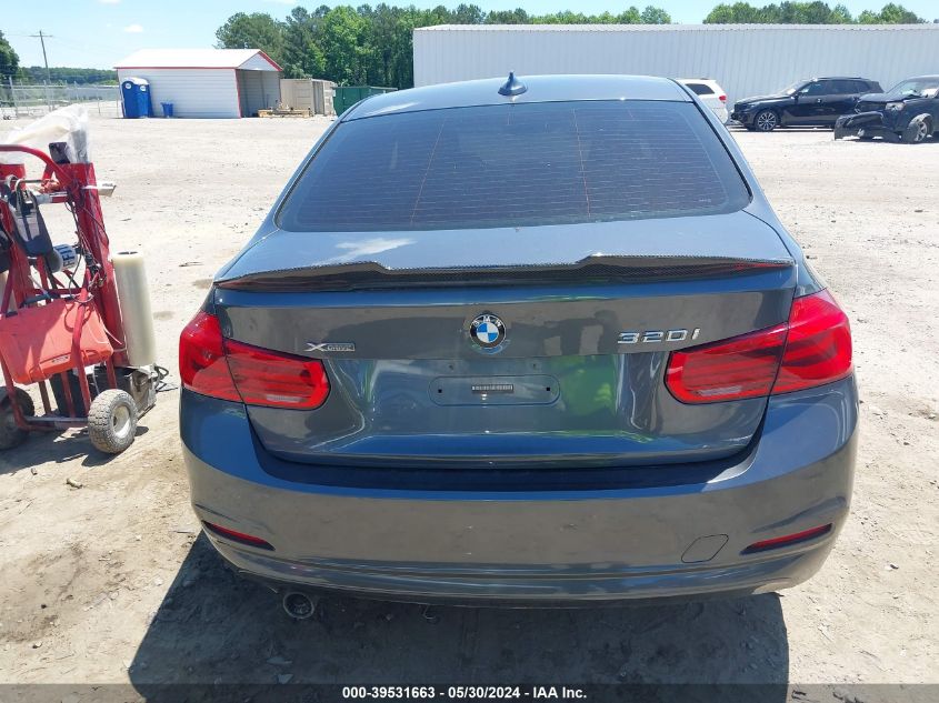 2016 BMW 320I xDrive VIN: WBA8E5G52GNU20114 Lot: 39531663