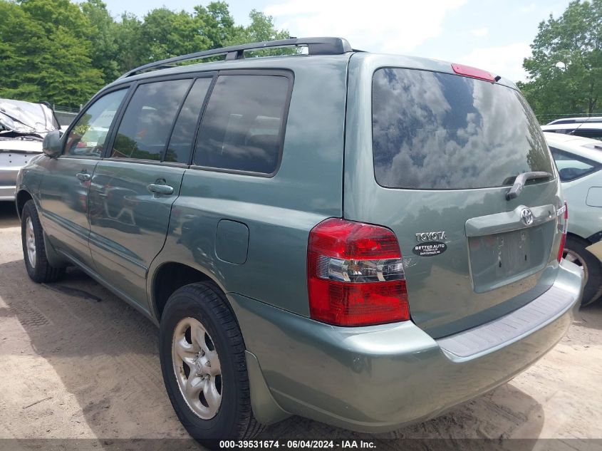 2004 Toyota Highlander VIN: JTEGD21A140105363 Lot: 39531674