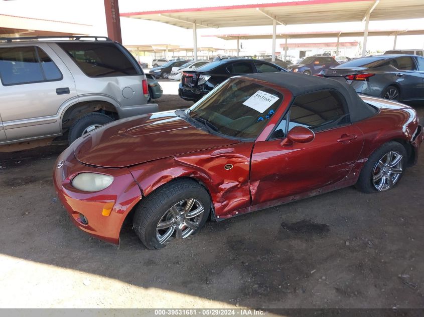 2006 Mazda Mx-5 Touring VIN: JM1NC25F360118865 Lot: 39531681