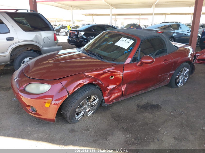 2006 Mazda Mx-5 Touring VIN: JM1NC25F360118865 Lot: 39531681