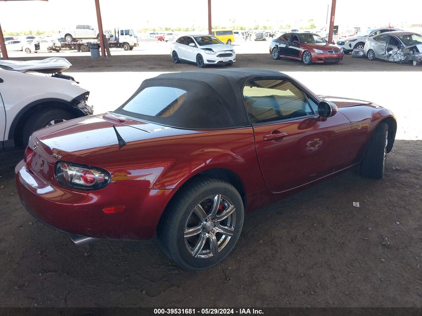 2006 Mazda Mx-5 Touring VIN: JM1NC25F360118865 Lot: 39531681