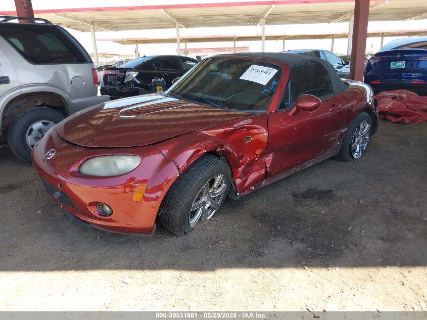 2006 Mazda Mx-5 Touring VIN: JM1NC25F360118865 Lot: 39531681