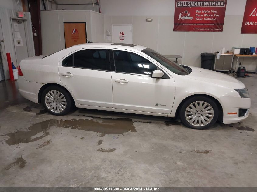 2010 Ford Fusion Hybrid VIN: 3FADP0L31AR303105 Lot: 39531690