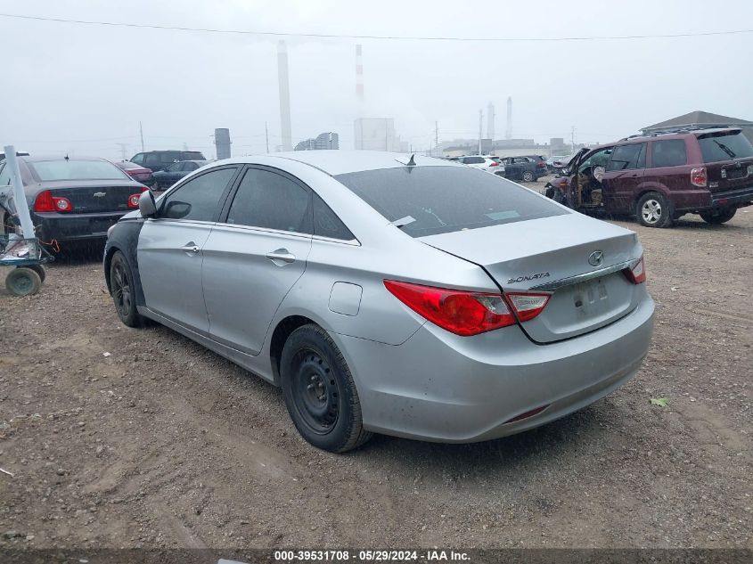 2013 Hyundai Sonata Gls VIN: 5NPEB4AC3DH563276 Lot: 39531708