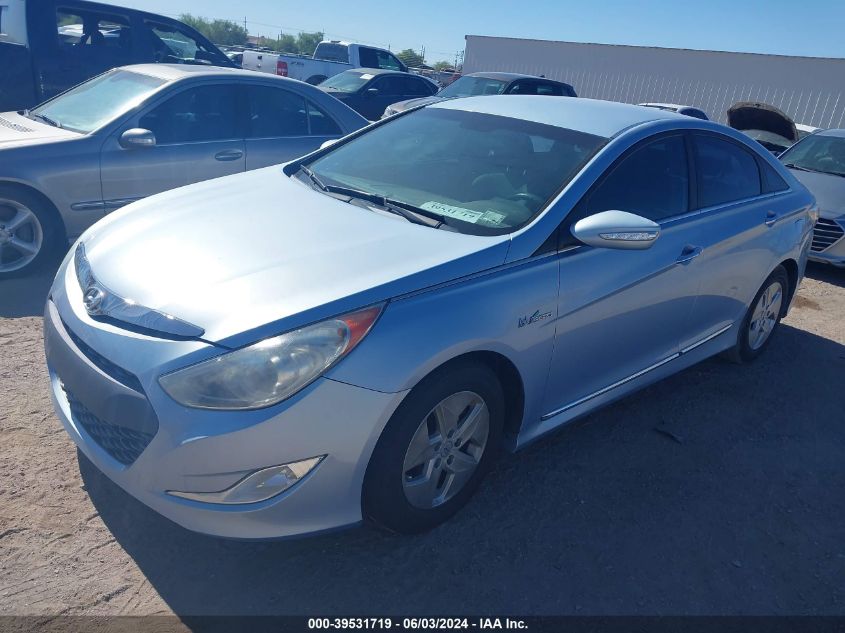 2012 Hyundai Sonata Hybrid VIN: KMHEC4A47CA033237 Lot: 39531719